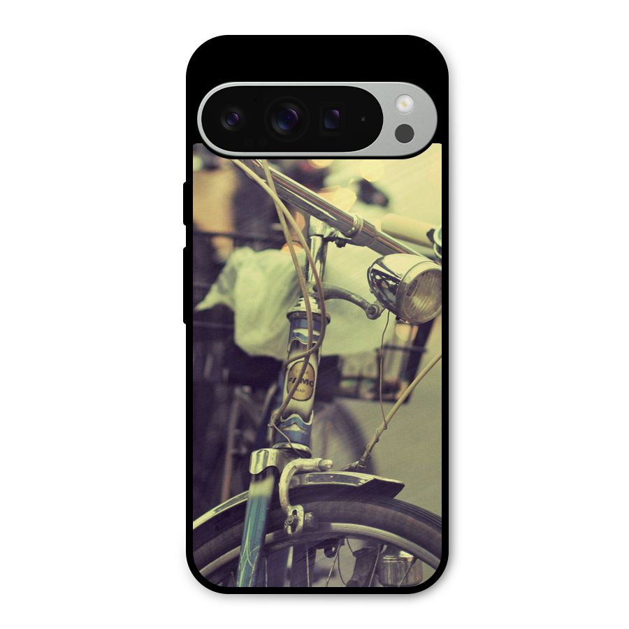 Vintage Bicycle Metal Back Case for Google Pixel 9 Pro XL