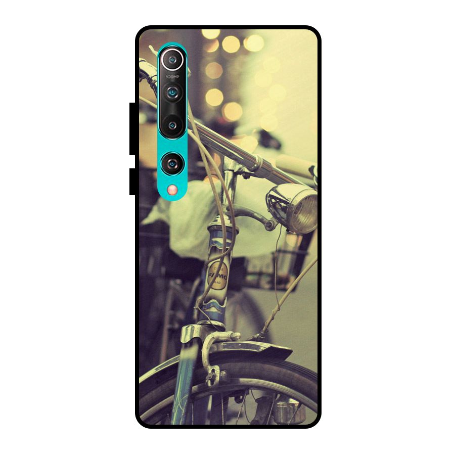 Vintage Bicycle Metal Back Case for Mi 10