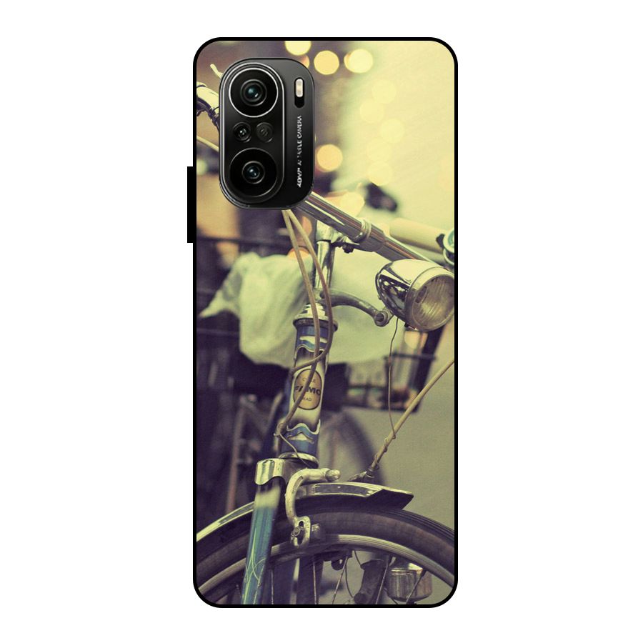 Vintage Bicycle Metal Back Case for Mi 11X Pro