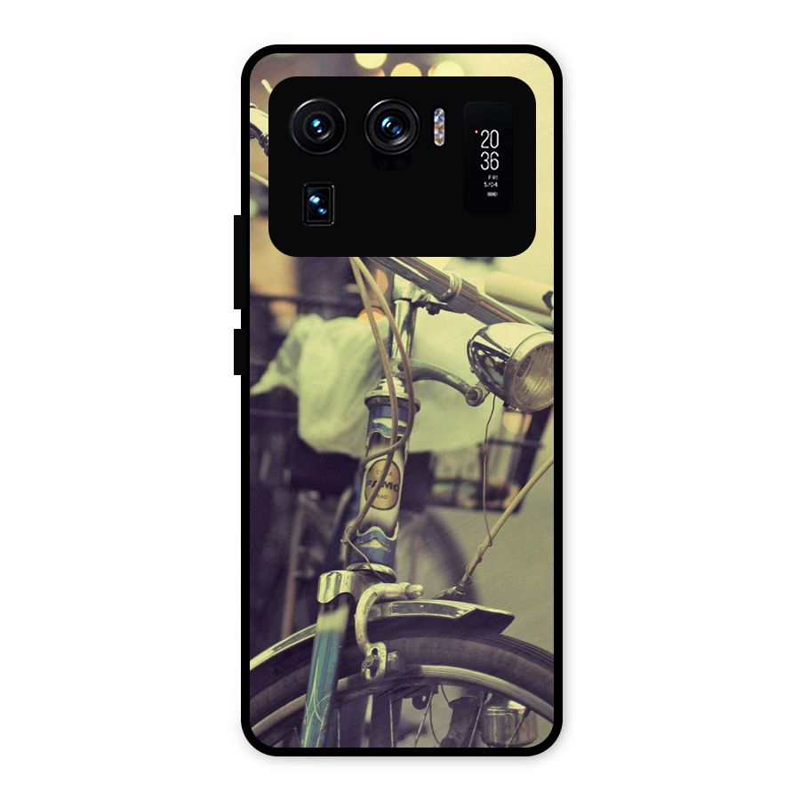 Vintage Bicycle Metal Back Case for Mi 11 Ultra