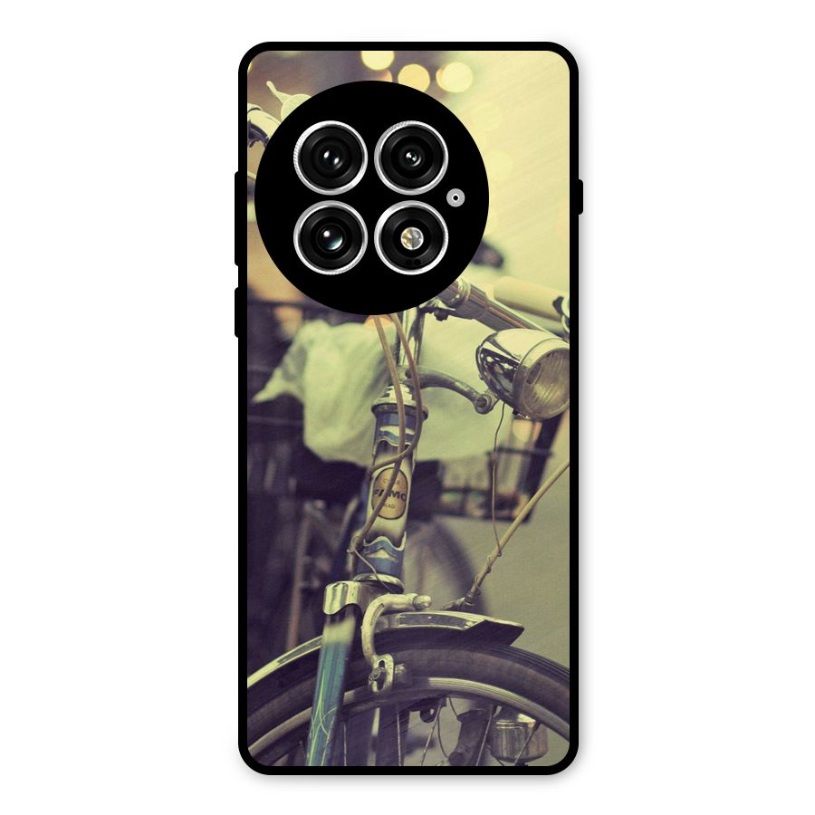 Vintage Bicycle Metal Back Case for OnePlus 13
