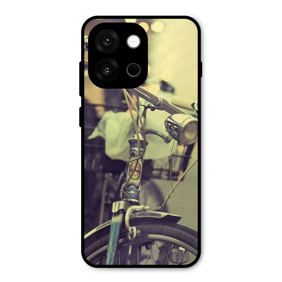 Vintage Bicycle Metal Back Case for OnePlus 13s