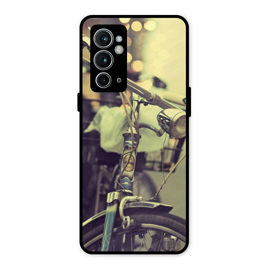 Vintage Bicycle Metal Back Case for OnePlus 9RT 5G
