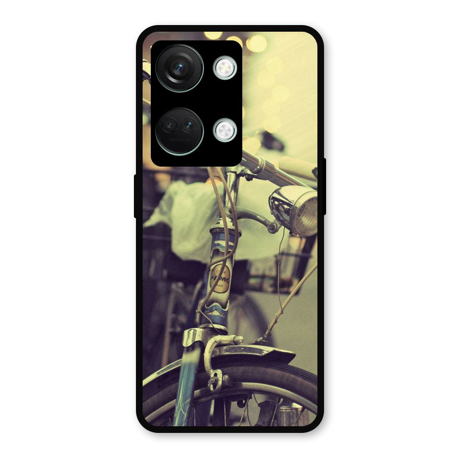 Vintage Bicycle Metal Back Case for OnePlus Nord 3