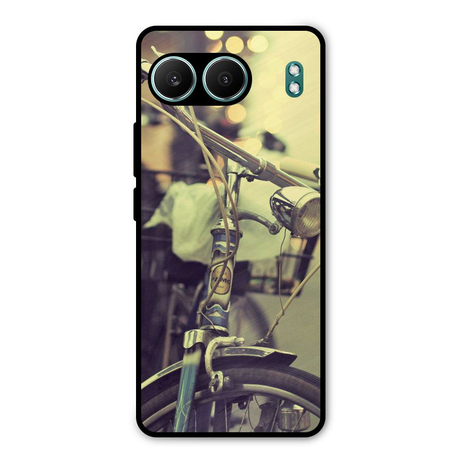 Vintage Bicycle Metal Back Case for OnePlus Nord 4