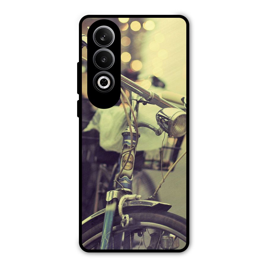 Vintage Bicycle Metal Back Case for OnePlus Nord CE4