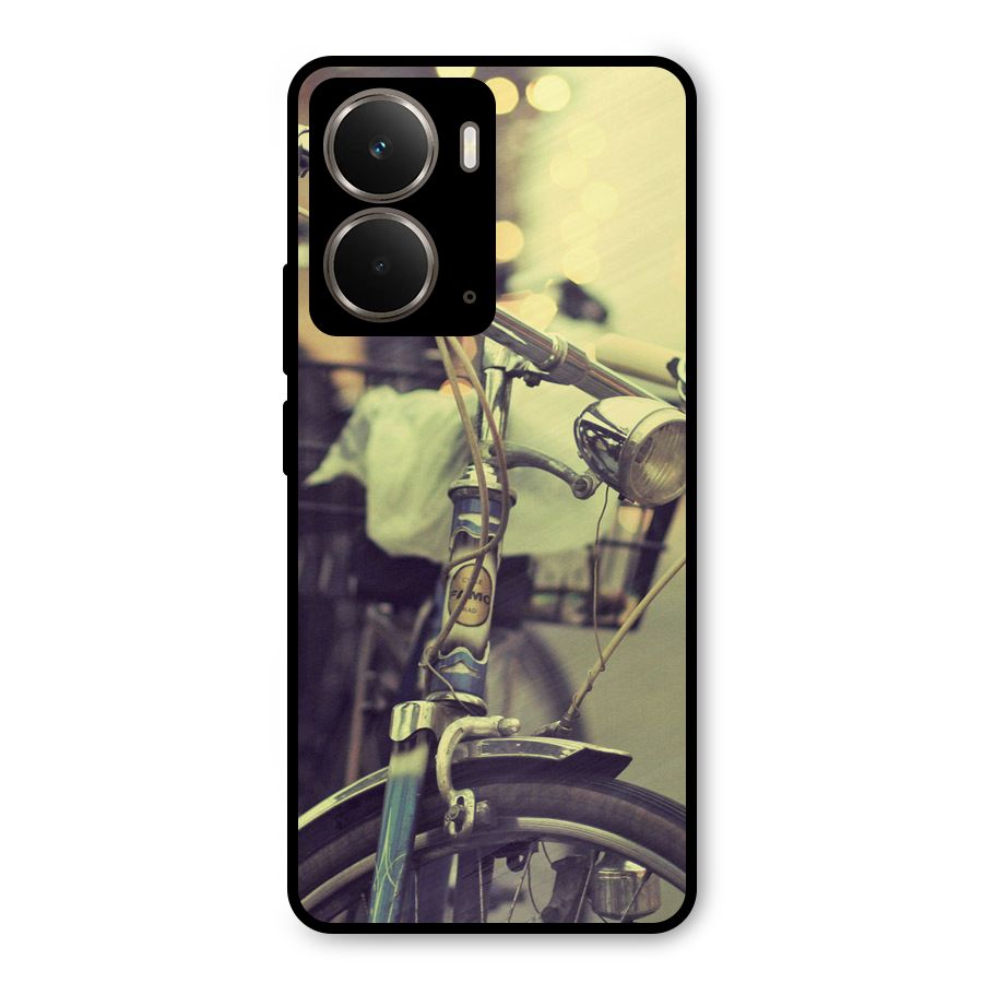 Vintage Bicycle Metal Back Case for Realme P3