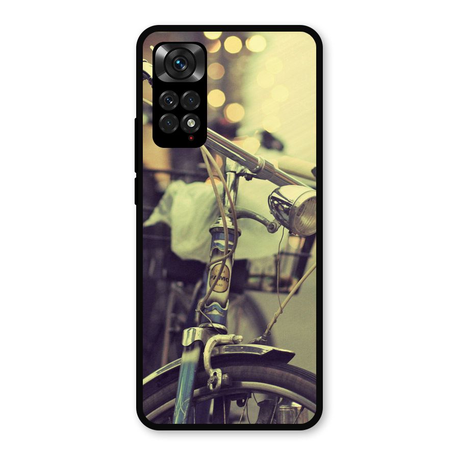 Vintage Bicycle Metal Back Case for Redmi Note 11s