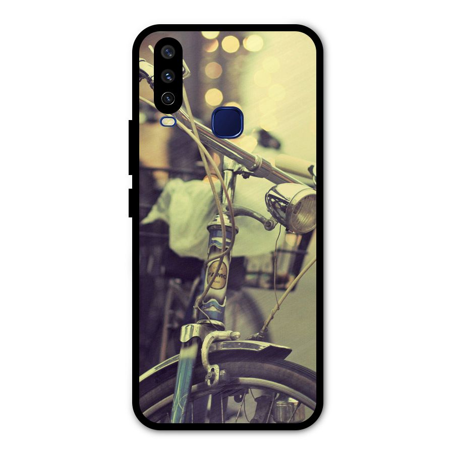 Vintage Bicycle Metal Back Case for Vivo V17