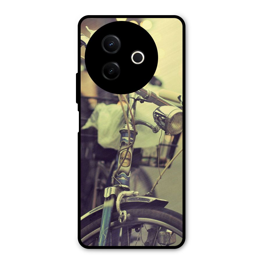 Vintage Bicycle Metal Back Case for Vivo Y39
