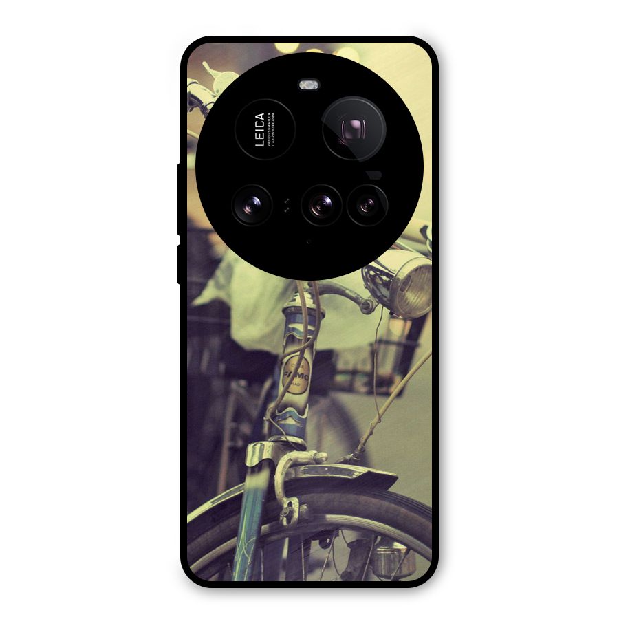 Vintage Bicycle Metal Back Case for Xiaomi 15 Ultra