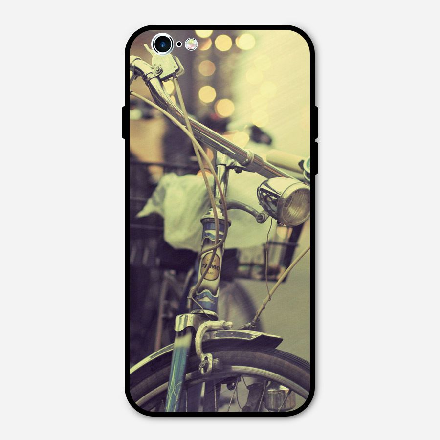 Vintage Bicycle Metal Back Case for iPhone 6 6s