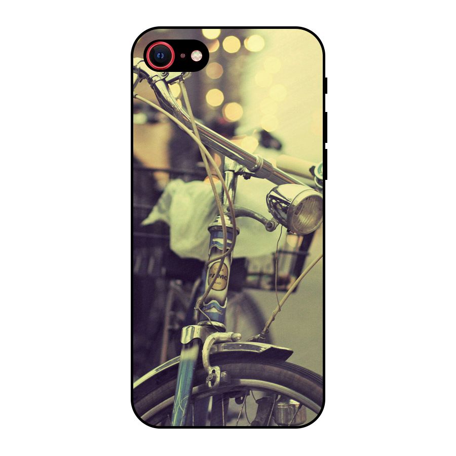 Vintage Bicycle Metal Back Case for iPhone 7