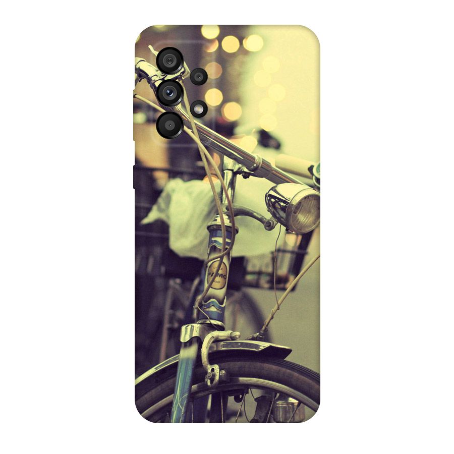 Vintage Bicycle Original Polycarbonate Back Case for Galaxy A73 5G