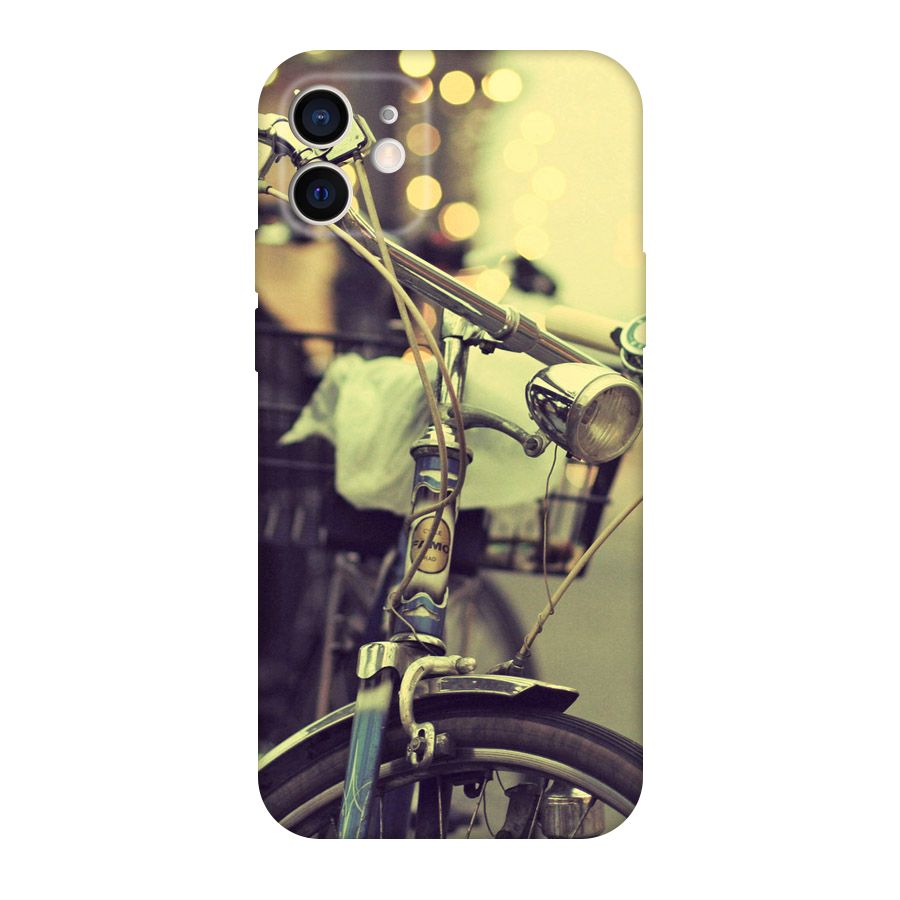 Vintage Bicycle Original Polycarbonate Back Case for iPhone 12