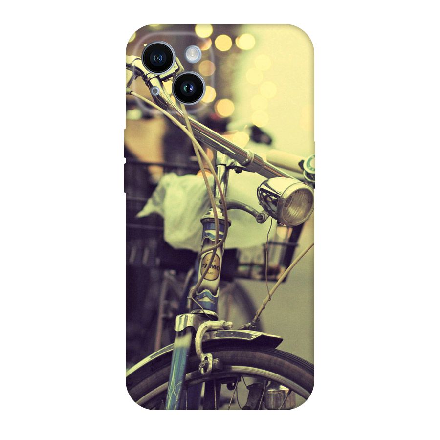 Vintage Bicycle Original Polycarbonate Back Case for iPhone 14
