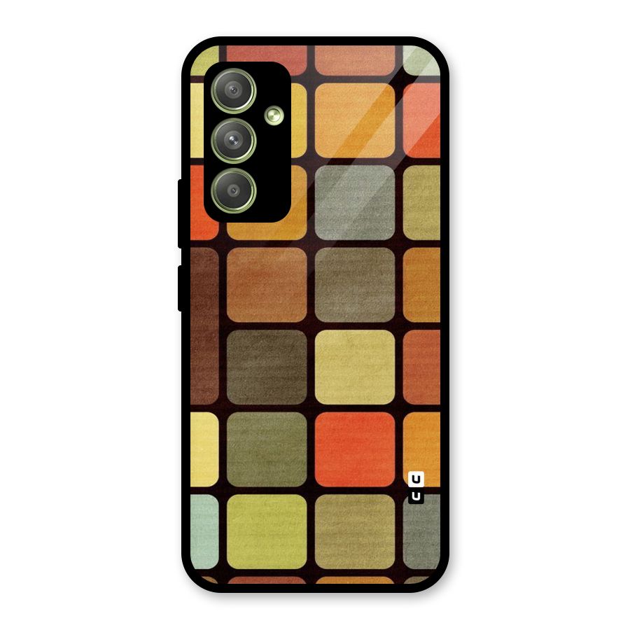 Vintage Boxes Glass Back Case for Galaxy A54