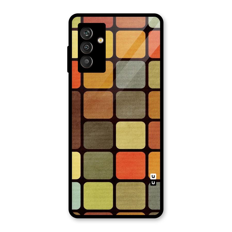Vintage Boxes Glass Back Case for Galaxy M13
