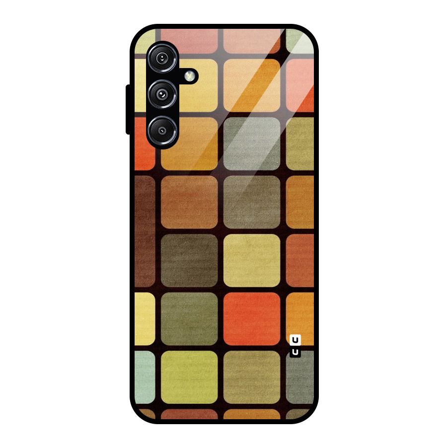 Vintage Boxes Glass Back Case for Galaxy M34 5G