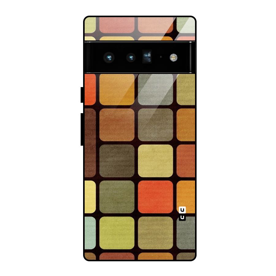 Vintage Boxes Glass Back Case for Google Pixel 6 Pro