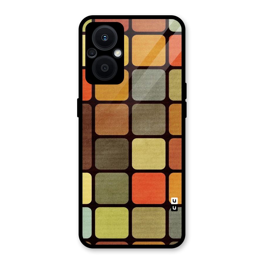 Vintage Boxes Glass Back Case for Oppo F21s Pro 5G