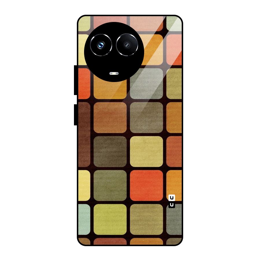 Vintage Boxes Glass Back Case for Realme Narzo 60X