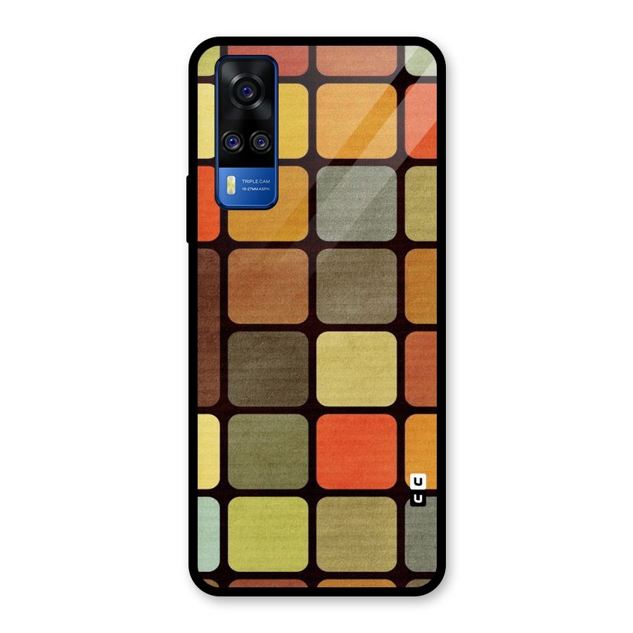 Vintage Boxes Glass Back Case for Vivo Y31