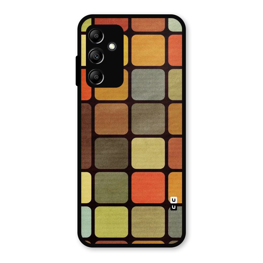 Vintage Boxes Metal Back Case for Galaxy A14 5G