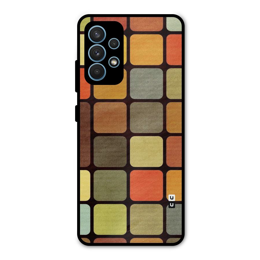 Vintage Boxes Metal Back Case for Galaxy A32