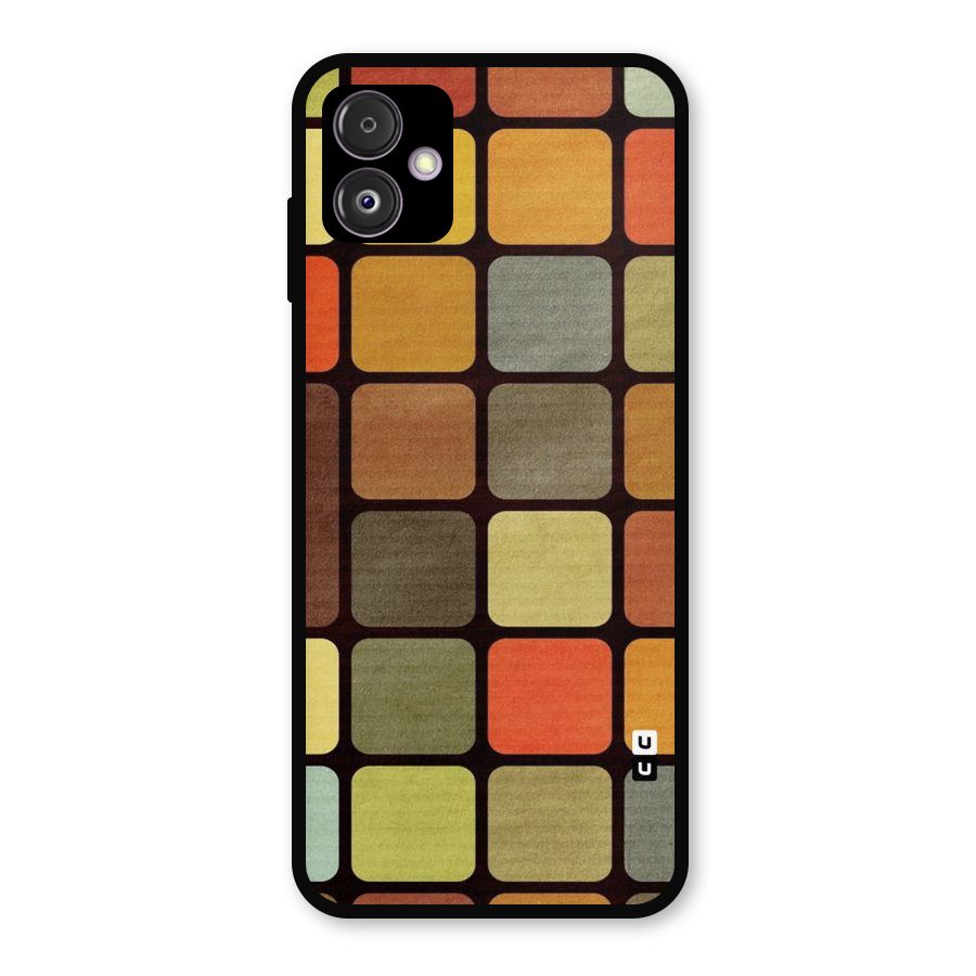 Vintage Boxes Metal Back Case for Galaxy F14