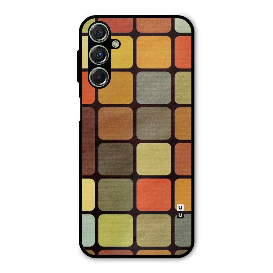 Vintage Boxes Metal Back Case for Galaxy F34