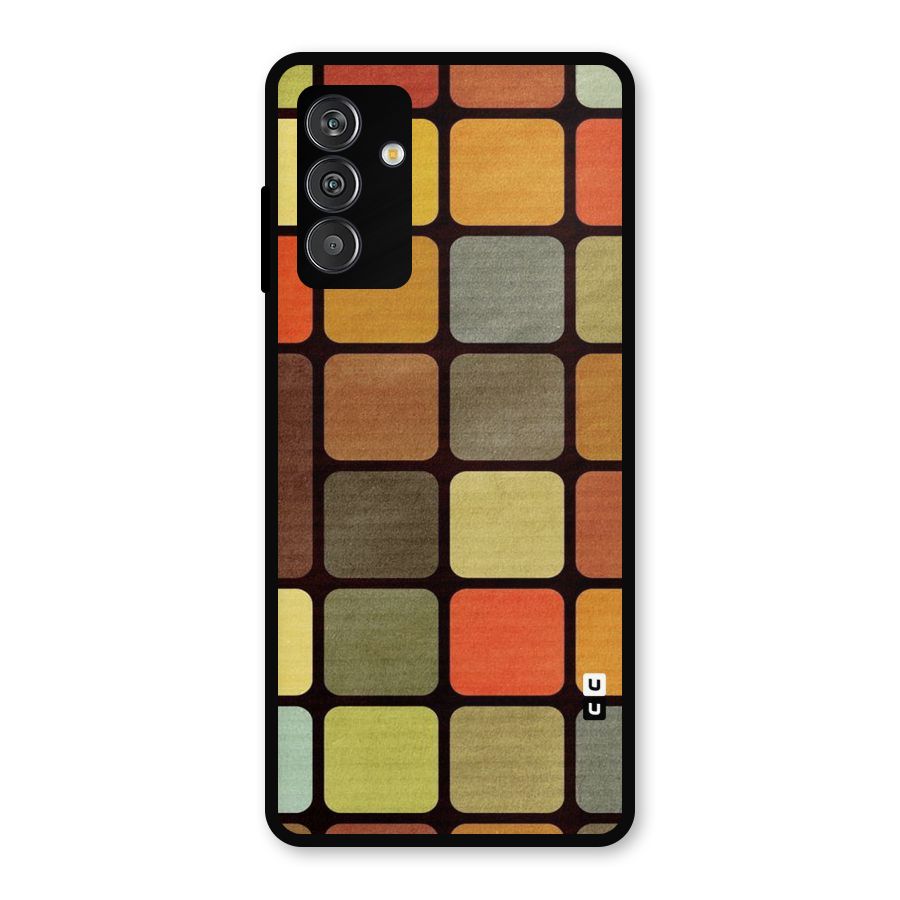 Vintage Boxes Metal Back Case for Galaxy M13