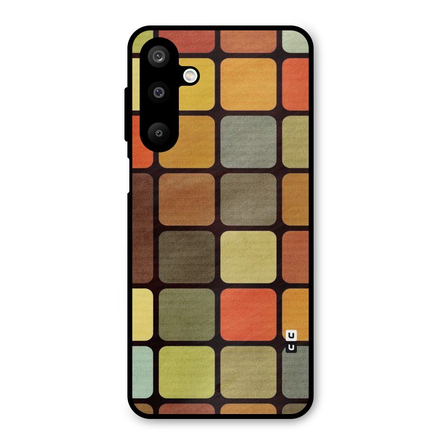 Vintage Boxes Metal Back Case for Galaxy M16