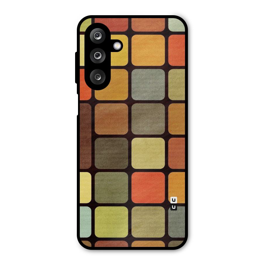 Vintage Boxes Metal Back Case for Galaxy M36