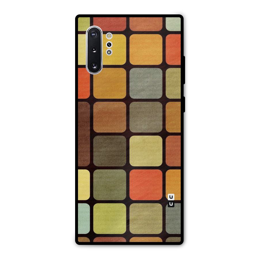 Vintage Boxes Metal Back Case for Galaxy Note 10 Plus
