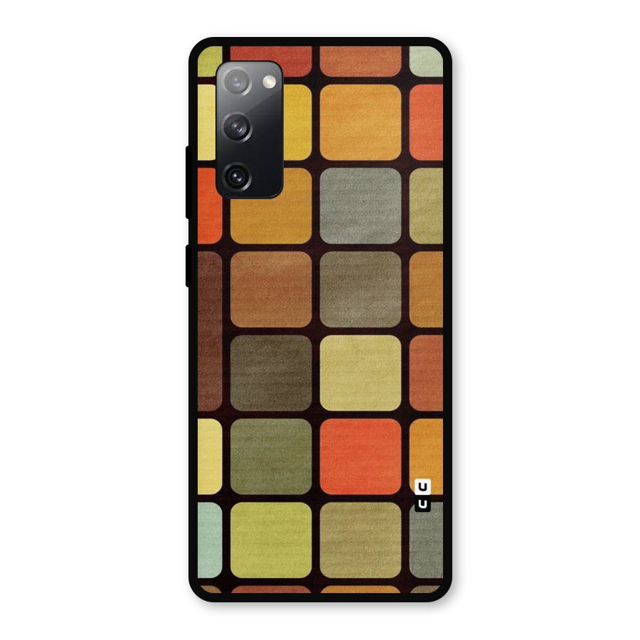 Vintage Boxes Metal Back Case for Galaxy S20 FE 5G