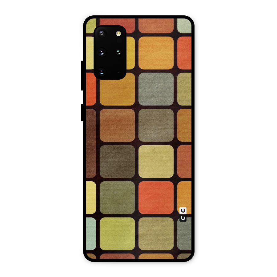 Vintage Boxes Metal Back Case for Galaxy S20 Plus