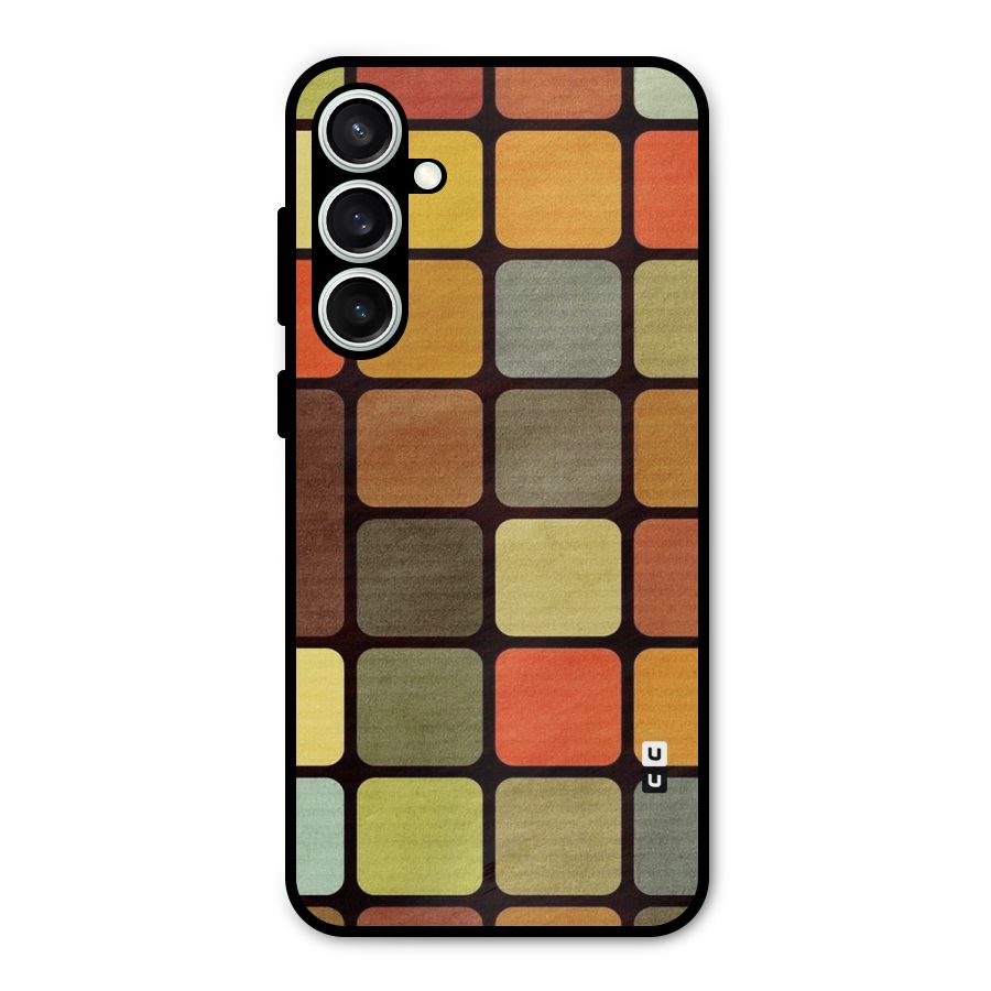 Vintage Boxes Metal Back Case for Galaxy S23 FE