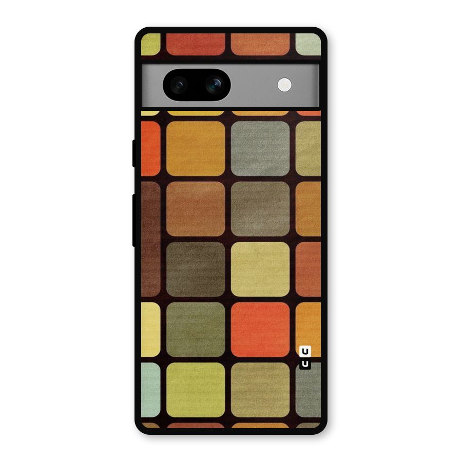 Vintage Boxes Metal Back Case for Google Pixel 7a