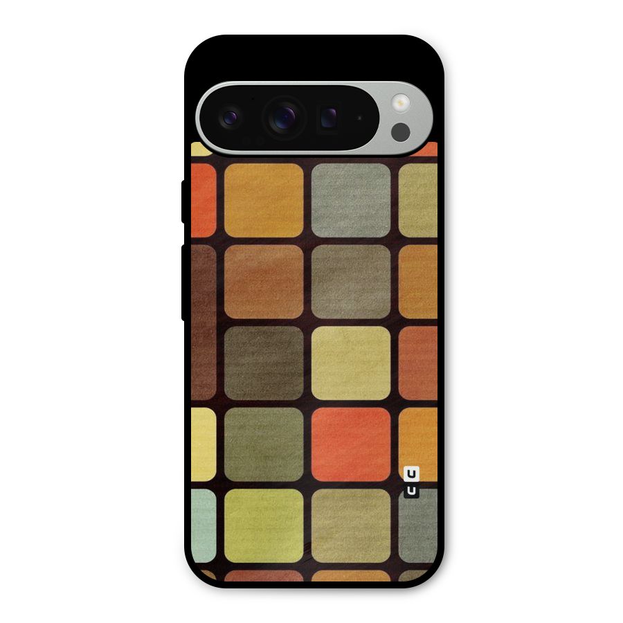 Vintage Boxes Metal Back Case for Google Pixel 9 Pro XL