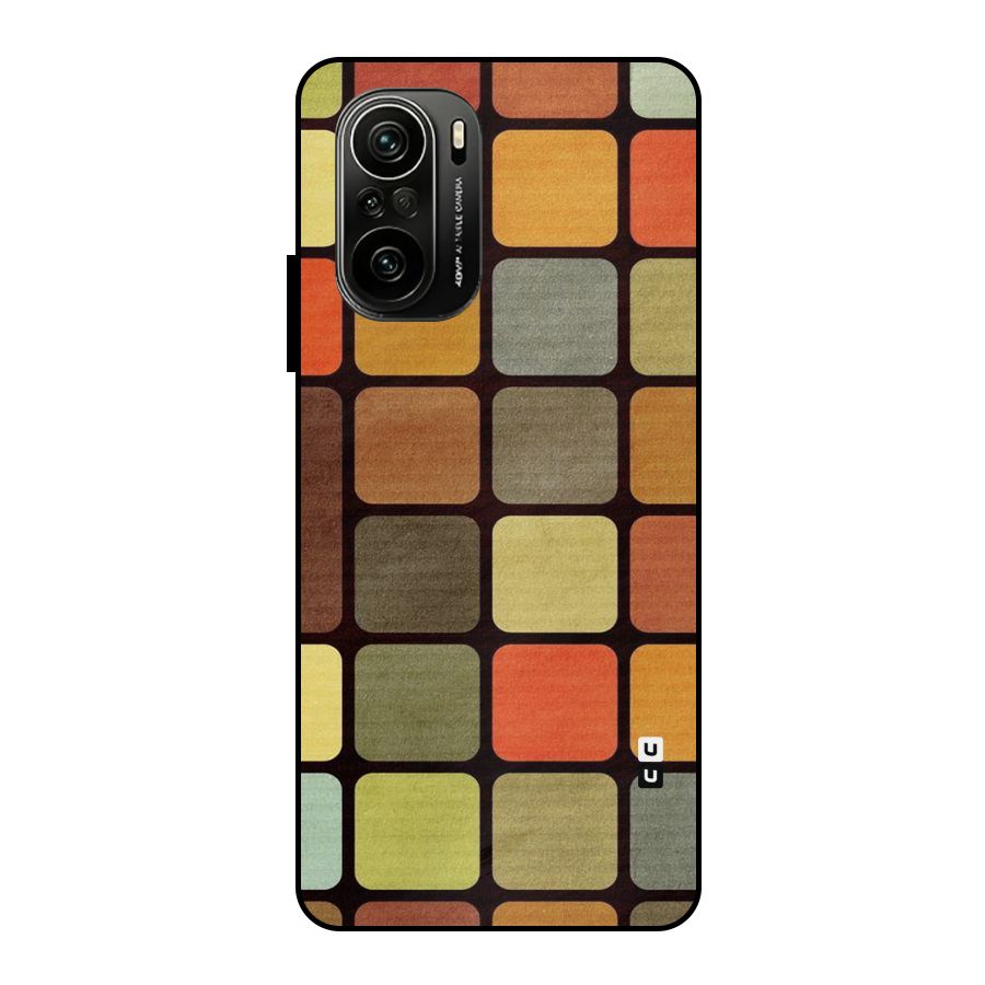 Vintage Boxes Metal Back Case for Mi 11X Pro