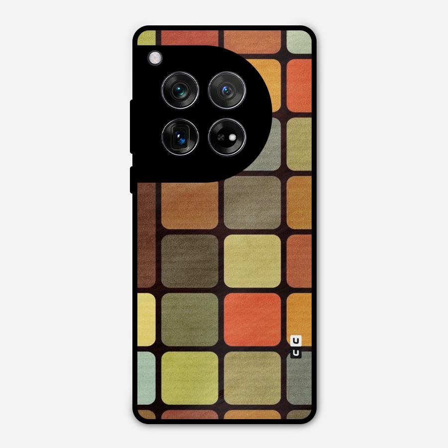 Vintage Boxes Metal Back Case for OnePlus 12