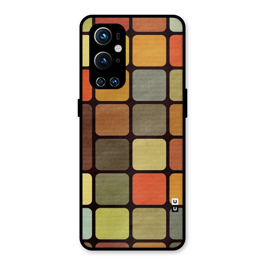 Vintage Boxes Metal Back Case for OnePlus 9 Pro