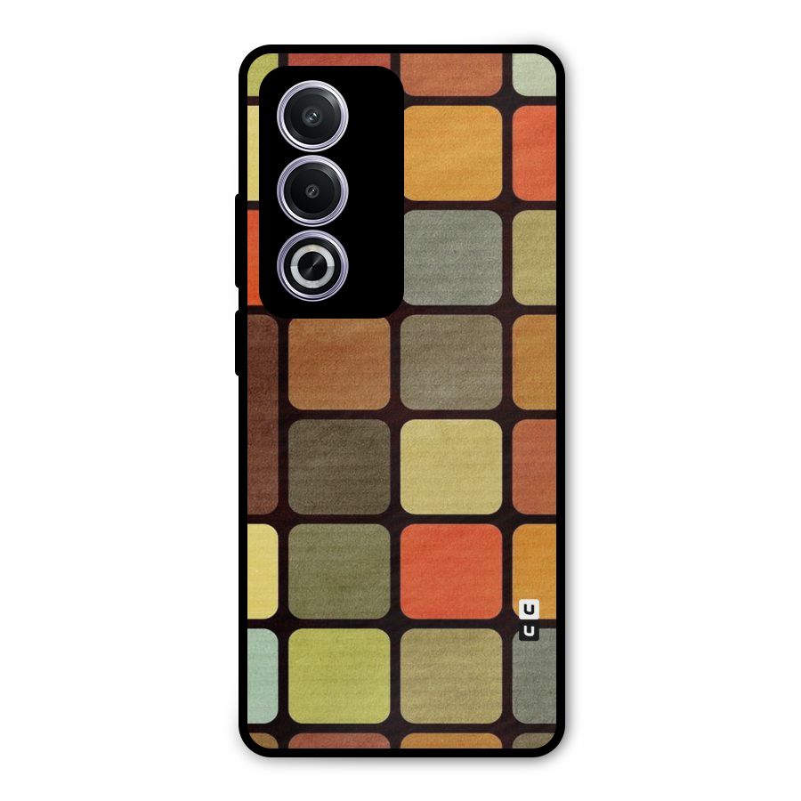 Vintage Boxes Metal Back Case for Oppo A3 Pro