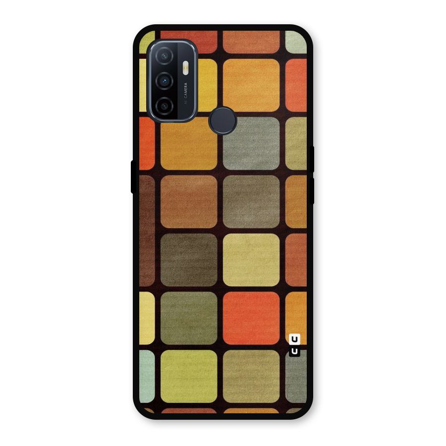 Vintage Boxes Metal Back Case for Oppo A53