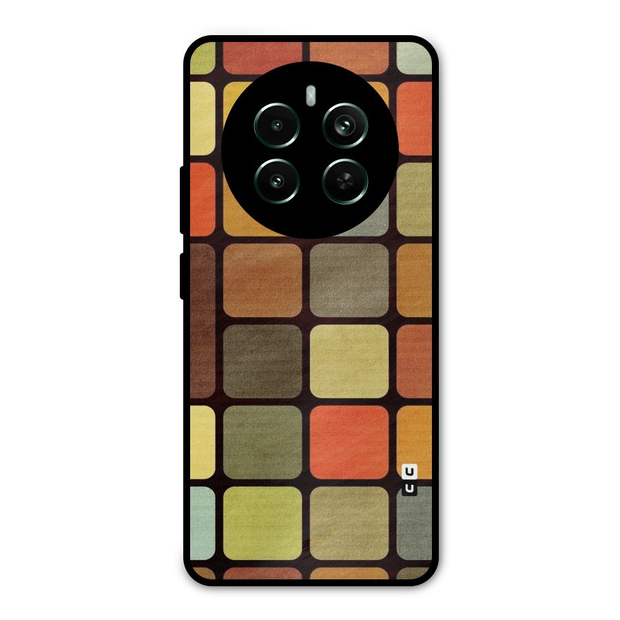 Vintage Boxes Metal Back Case for Realme 12 Pro Plus