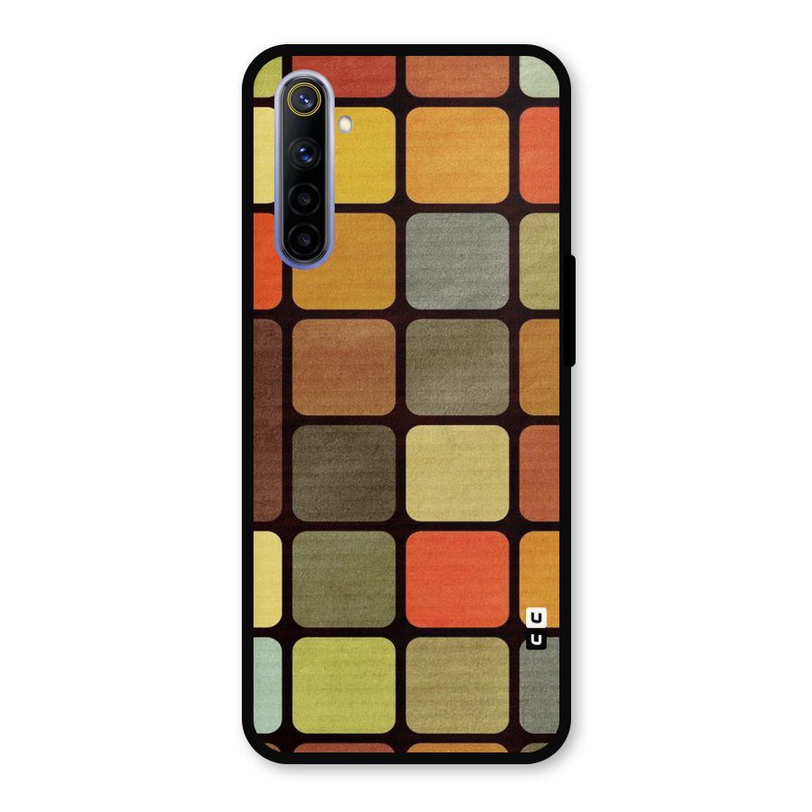 Vintage Boxes Metal Back Case for Realme 6