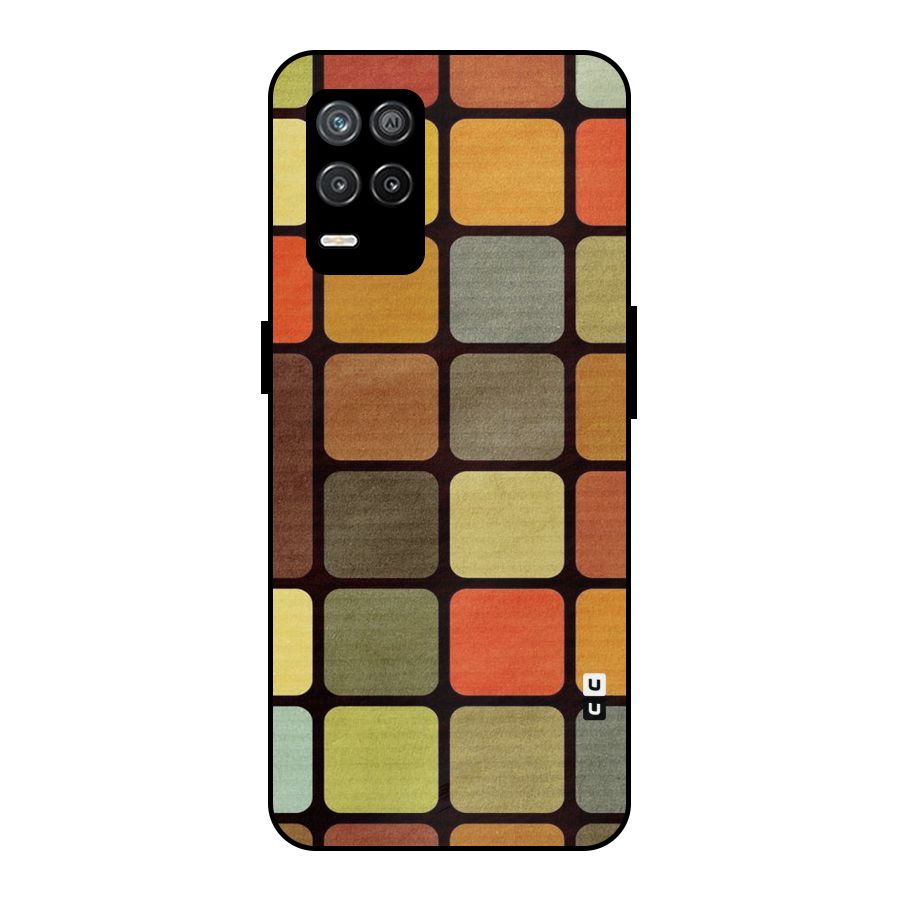 Vintage Boxes Metal Back Case for Realme 8 5G