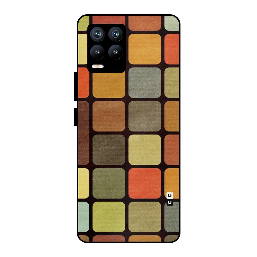 Vintage Boxes Metal Back Case for Realme 8 Pro