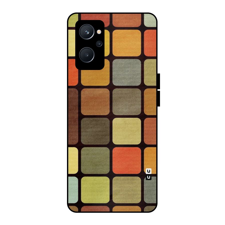 Vintage Boxes Metal Back Case for Realme 9i 5G
